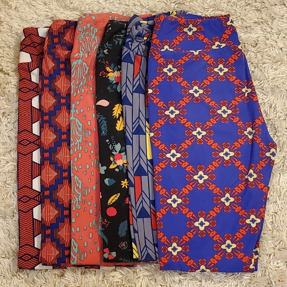 Lularoe Leggings 6 Pair
